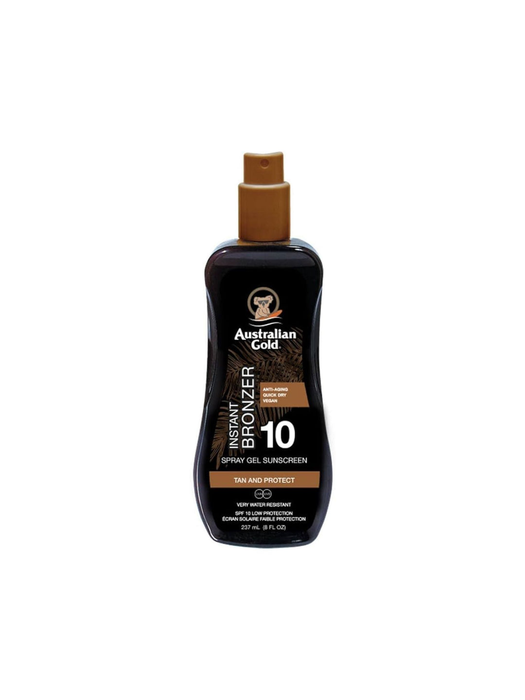 Spray Gel With Bronzer SPF 10
