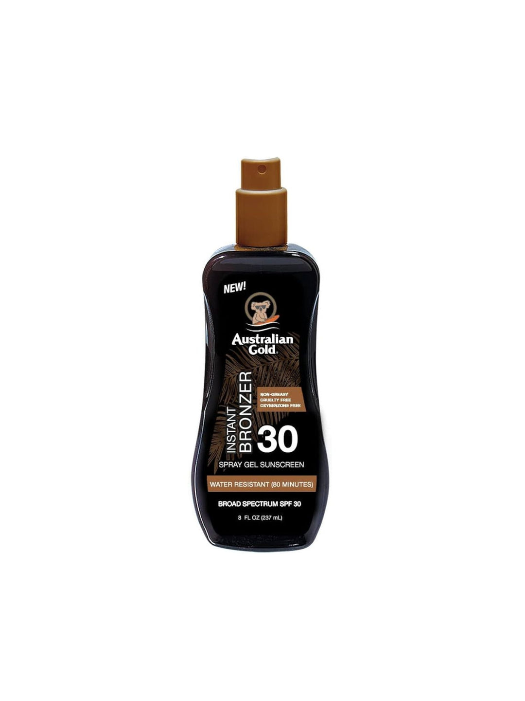 Spray Gel With Bronzer SPF 30