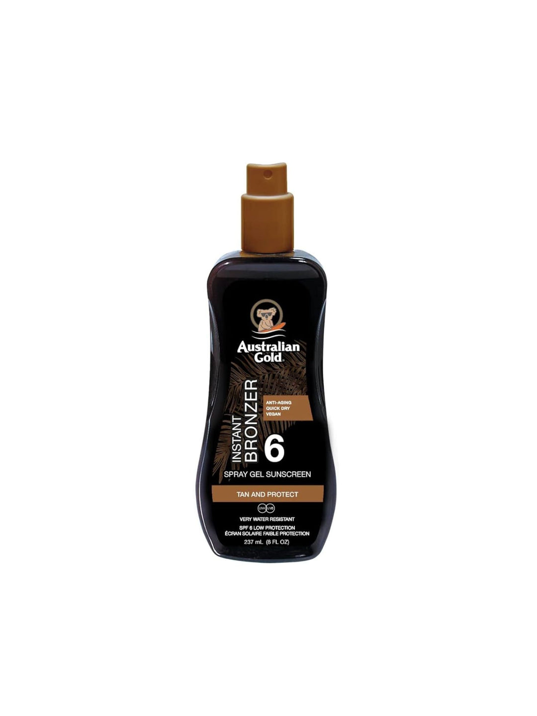 Spray Gel With Bronzer SPF 6
