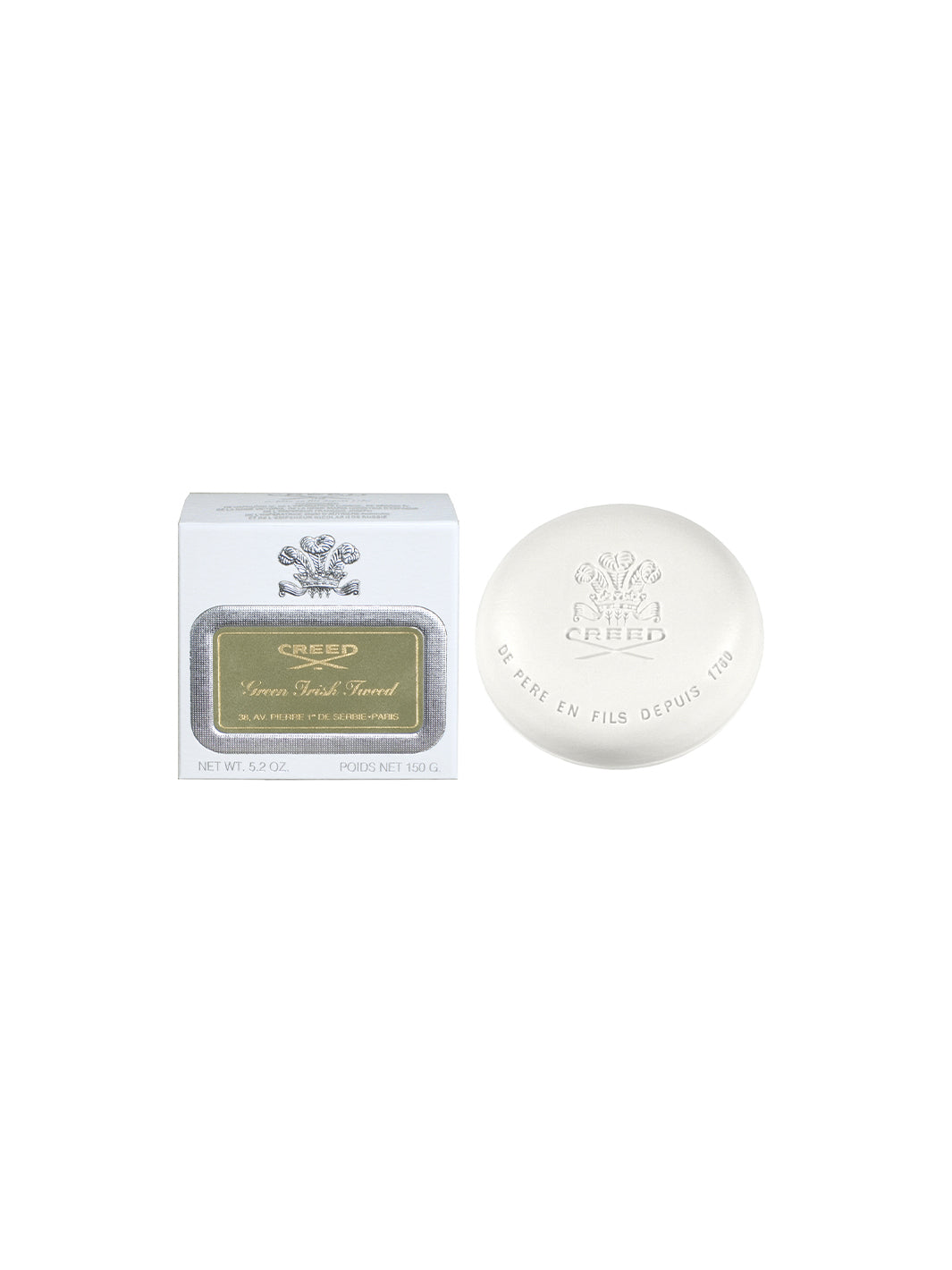 Creed Green Irish Tweed Sapone 150 gr