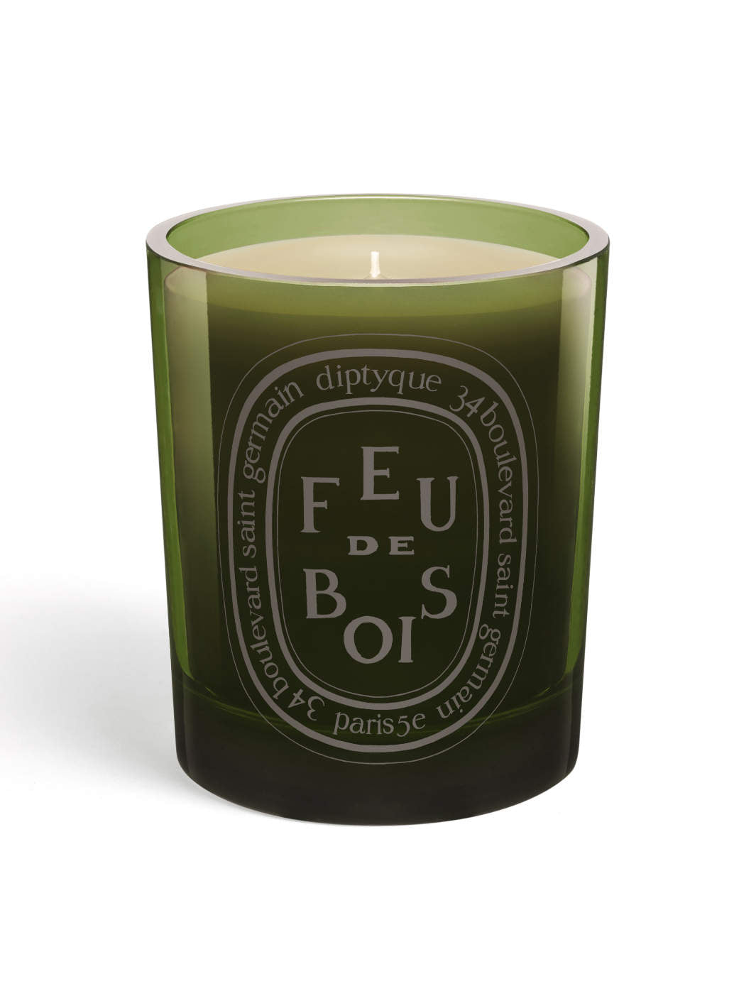 Diptyque Feu Bois Color gr igio Candela Profumata 300 gr