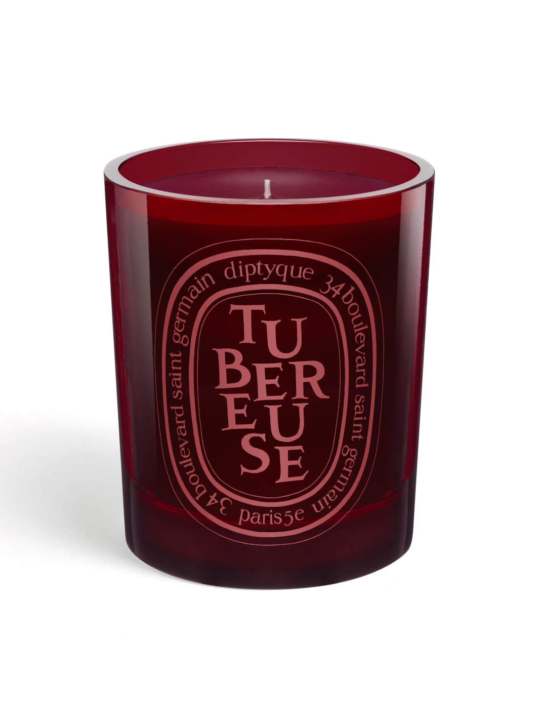 Diptyque Tubereuse Color Rosso Candela Profumata 300 gr