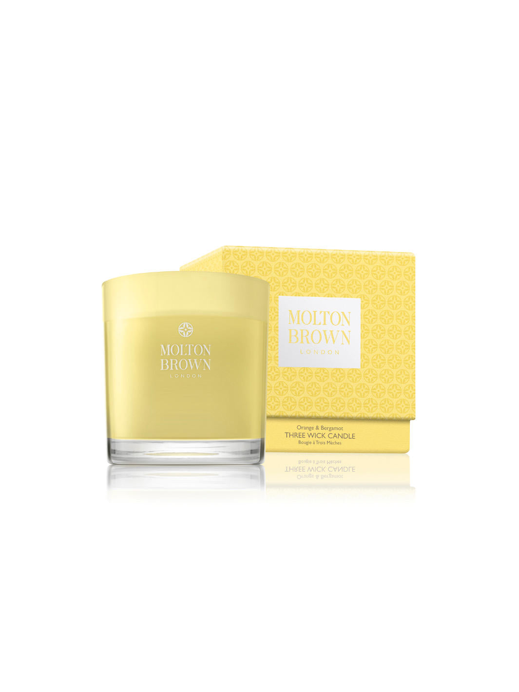 Molton Brown OrangeeBergamot Candela profumata a 3 stoppini