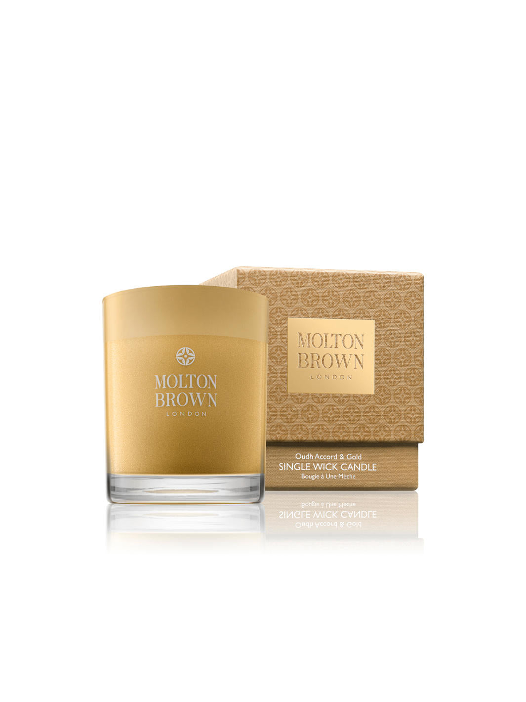 Molton Brown Oudh AccordeGold Candela profumata