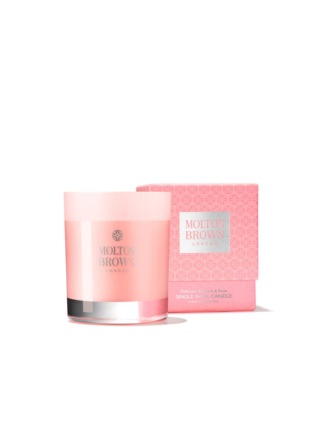 Molton Brown RhubarbeRose Candela profumata