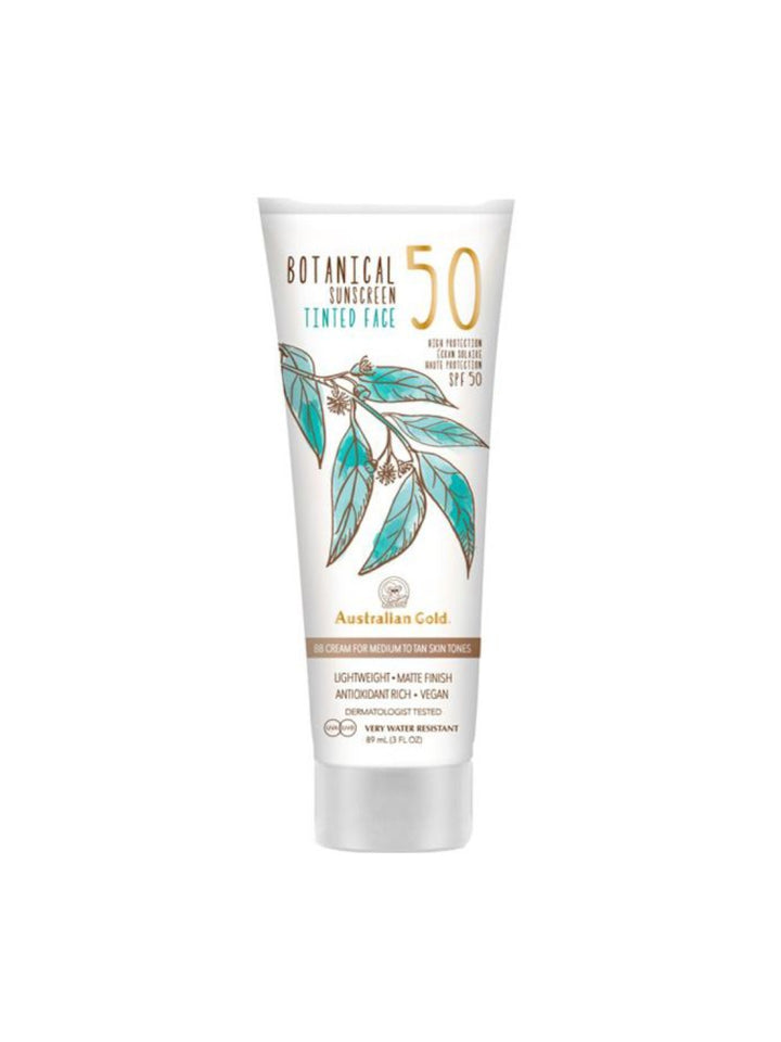 Australian Gold Botanical Sunscreen Tinted Face Spf 50