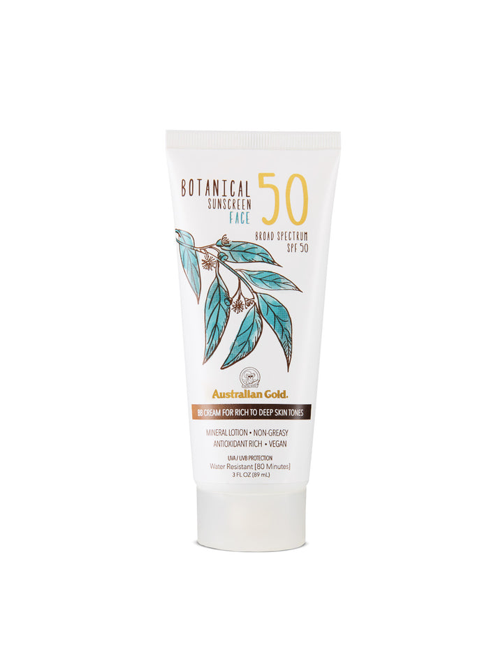 Australian Gold Botanical Sunscreen Tinted Face Spf 50