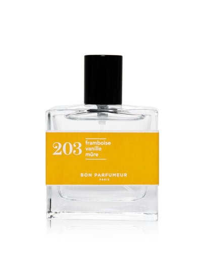 Bon Parfumeur 203 EDP: lampone, vaniglia, mora 30 ml