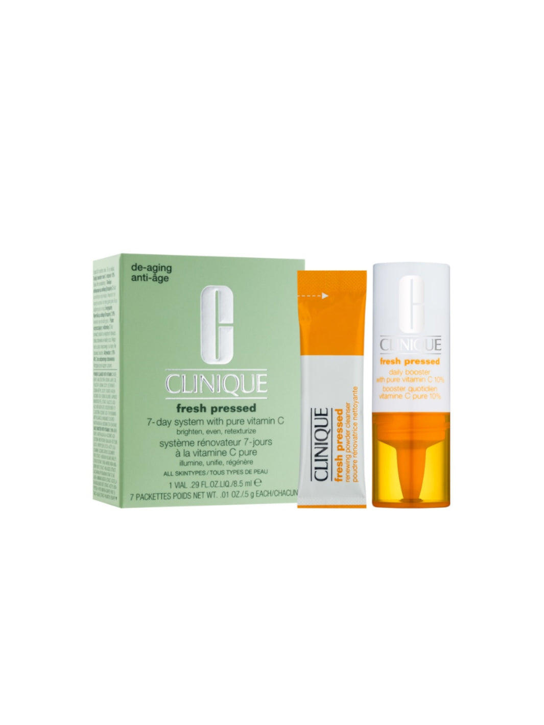 Kit 7 Giorni - Attivatore di Trattamento 8,5 ml, Detergente viso 7X0,5 gr