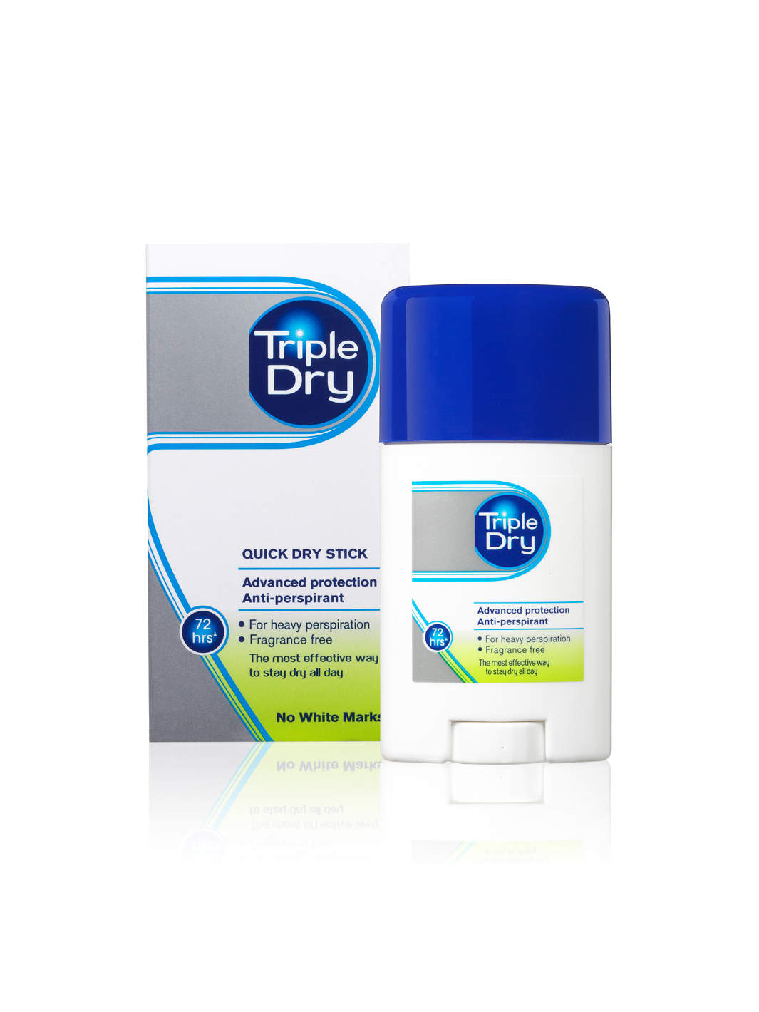 Triple Dry Unfragranced Solid Stick 50 ml